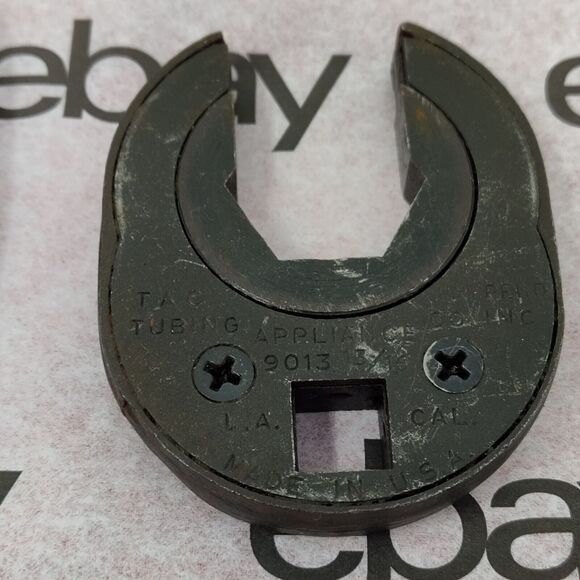 (3) TAC Tubing Appliance Ratcheting Crowsfoot 1/2 & 3/8” Drive **READ** - Picture 2 of 4